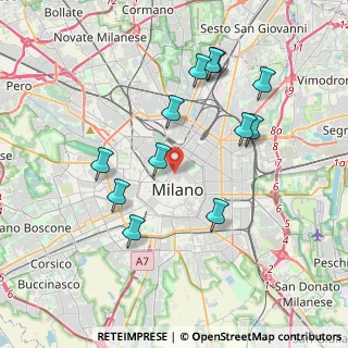 Mappa , 20121 Milano MI, Italia (3.75667)