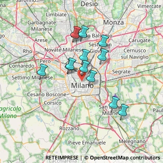 Mappa , 20121 Milano MI, Italia (6.15769)