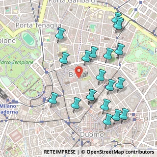 Mappa , 20121 Milano MI, Italia (0.5455)