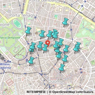 Mappa , 20121 Milano MI, Italia (0.3835)