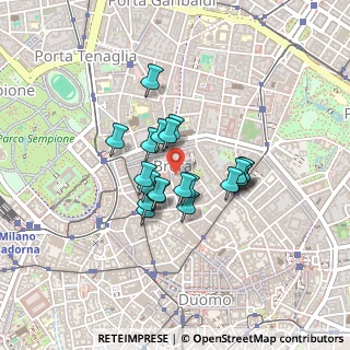 Mappa , 20121 Milano MI, Italia (0.2975)