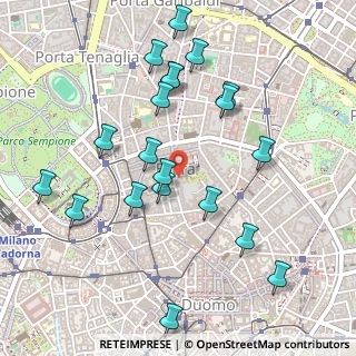 Mappa , 20121 Milano MI, Italia (0.5325)