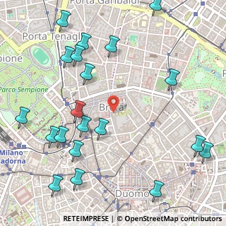 Mappa , 20121 Milano MI, Italia (0.6845)