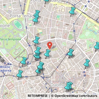 Mappa , 20121 Milano MI, Italia (0.646)