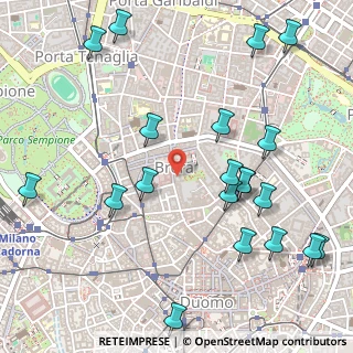 Mappa , 20121 Milano MI, Italia (0.64)