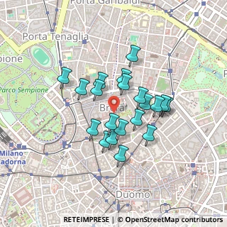 Mappa , 20121 Milano MI, Italia (0.3385)