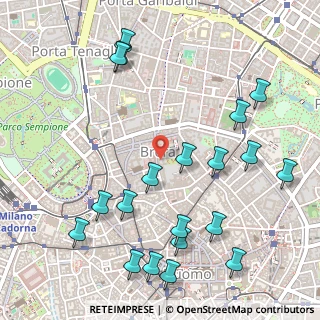 Mappa , 20121 Milano MI, Italia (0.6385)