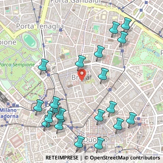 Mappa , 20121 Milano MI, Italia (0.6585)