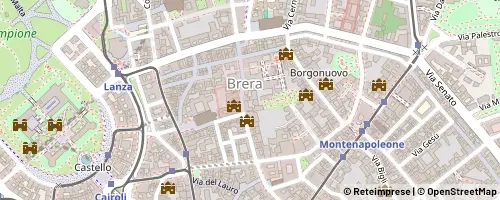Mappa Milano