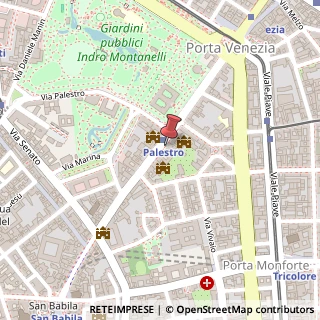 Mappa Corso Venezia, 38, 20121 Milano, Milano (Lombardia)