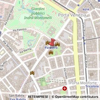 Mappa Corso Venezia, 36, 20121 Milano, Milano (Lombardia)