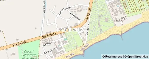 Mappa Cavallino-Treporti