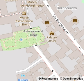 Mappa Via Privata Fratelli Gabba, 20121 Milano MI, Italia (0.08)