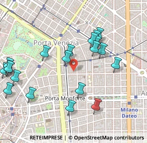 Mappa Via Felice Bellotti, 20129 Milano MI, Italia (0.563)
