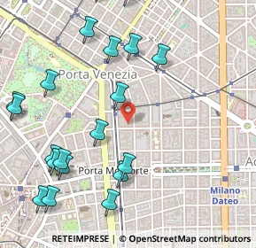 Mappa Via Felice Bellotti, 20129 Milano MI, Italia (0.6555)