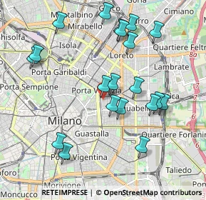 Mappa Via Felice Bellotti, 20129 Milano MI, Italia (2.042)