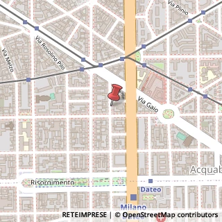 Mappa Via Giulio Uberti, 20, 20129 Milano, Milano (Lombardia)