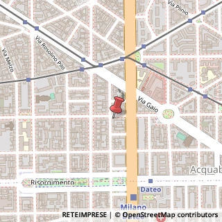 Mappa Via Gustavo Modena, 26, 20129 Milano, Milano (Lombardia)