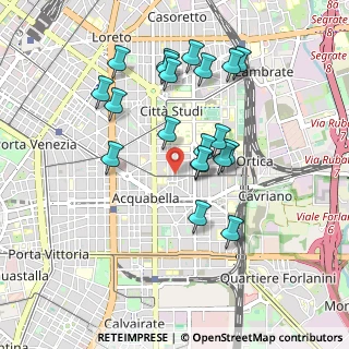 Mappa Via Beato Angelico, 20133 Milano MI, Italia (0.8705)