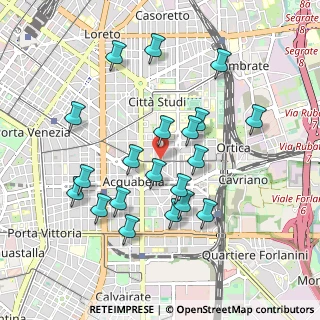 Mappa Via Beato Angelico, 20133 Milano MI, Italia (0.9255)