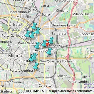 Mappa Via Beato Angelico, 20133 Milano MI, Italia (1.48)