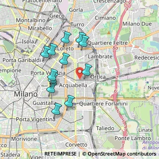 Mappa Via Beato Angelico, 20133 Milano MI, Italia (1.67833)