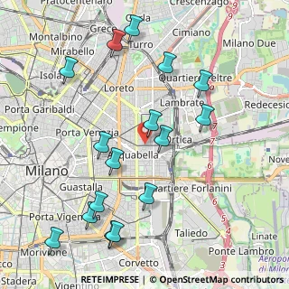 Mappa Via Beato Angelico, 20133 Milano MI, Italia (2.3)
