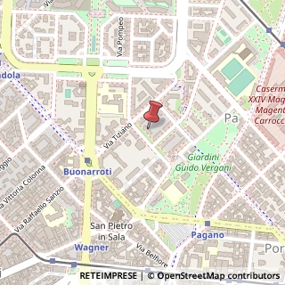 Mappa Via Tranquillo Cremona, 12, 20145 Milano, Milano (Lombardia)