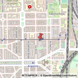 Mappa Via Giovanni Antonio Amadeo, 24, 20133 Milano, Milano (Lombardia)