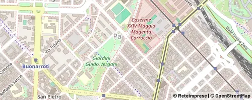 Mappa Milano