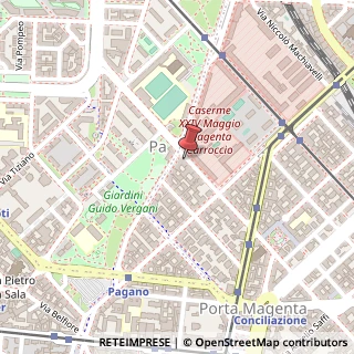 Mappa Via Lorenzo Mascheroni, 31, 20145 Milano, Milano (Lombardia)