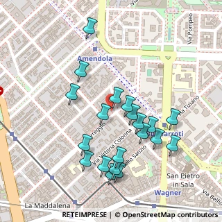 Mappa Via San Siro, 20149 Milano MI, Italia (0.242)