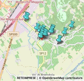Mappa Piazza del Donatore, 36040 Brendola VI, Italia (0.5245)