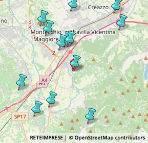 Mappa Piazza del Donatore, 36040 Brendola VI, Italia (4.73077)