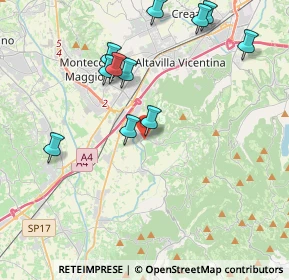 Mappa Piazza del Donatore, 36040 Brendola VI, Italia (4.20273)