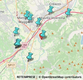 Mappa Piazza del Donatore, 36040 Brendola VI, Italia (4.41923)