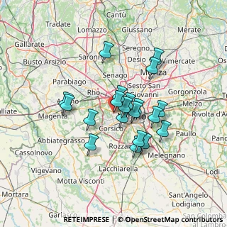 Mappa Via Giulio Ferreri, 20153 Milano MI, Italia (10.75)