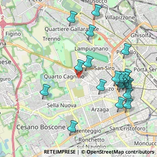 Mappa Via Giulio Ferreri, 20153 Milano MI, Italia (2.3215)
