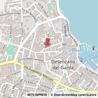 Mappa Via Giuseppe Mazzini,  39, 25015 Desenzano del Garda, Brescia (Lombardia)
