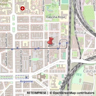 Mappa Via Temistocle Calzecchi, 2, 20133 Milano, Milano (Lombardia)