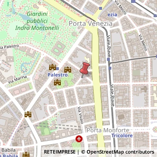 Mappa Piazza Eleonora Duse, 2, 20122 Milano, Milano (Lombardia)