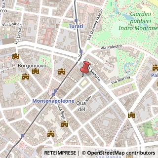 Mappa Via Borgospesso, 25, 20121 Milano, Milano (Lombardia)