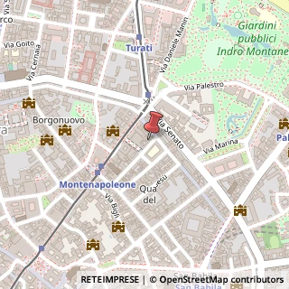 Mappa Via Borgospesso, 23, 20121 Milano, Milano (Lombardia)