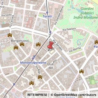 Mappa Via Borgospesso,  21, 20121 Milano, Milano (Lombardia)
