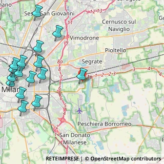 Mappa 20054 Novegro MI, Italia (6.11125)