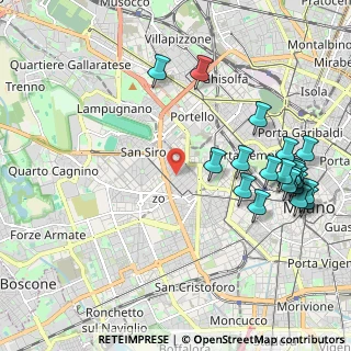 Mappa Piazzale Lorenzo Lotto, 20148 Milano MI, Italia (2.4705)
