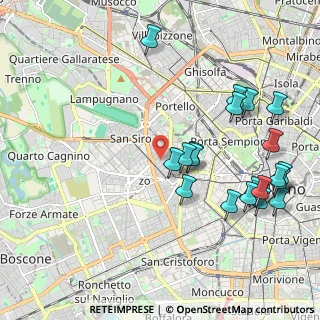 Mappa Piazzale Lorenzo Lotto, 20148 Milano MI, Italia (2.3335)