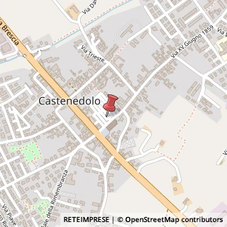 Mappa Via Antonio di Passirano, 2, 25014 Castenedolo, Brescia (Lombardia)