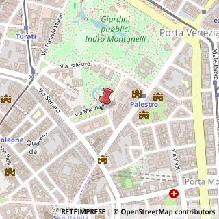 Mappa Via Marina, 6, 20121 Milano, Milano (Lombardia)