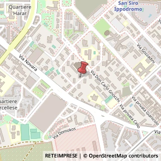 Mappa Via Corno di Cavento, 12, 20148 Milano, Milano (Lombardia)
